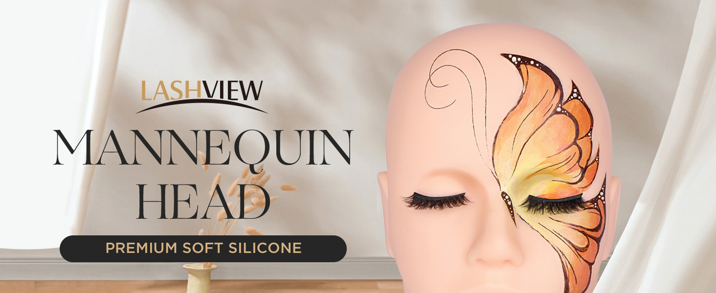 lashview mannequin head