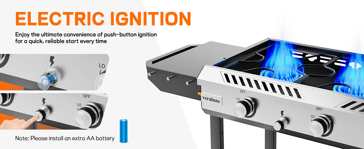 3-in-1 Propane Stove