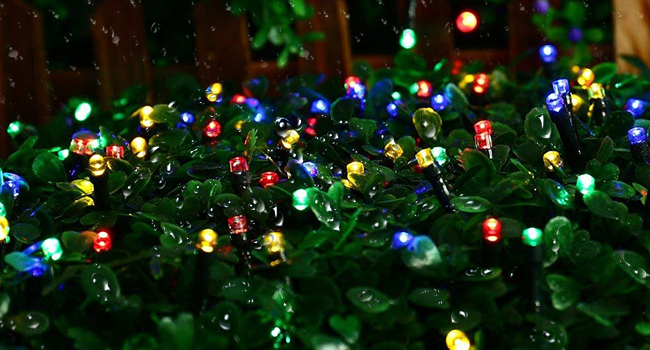outdoor christmas lights waterproof