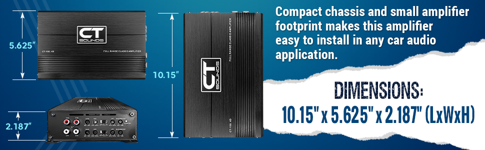 4 channel amplifier car audio