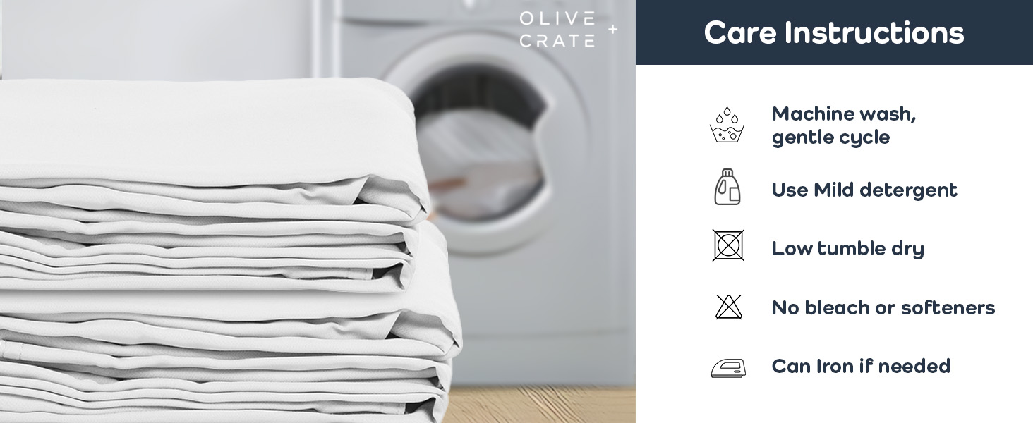 Easy care and maintenance, hand wash or machine washable, cozier wash after wash