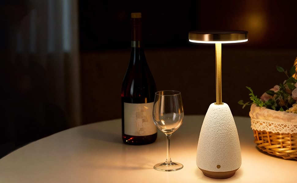 Ceramic Cordless Table Lamp