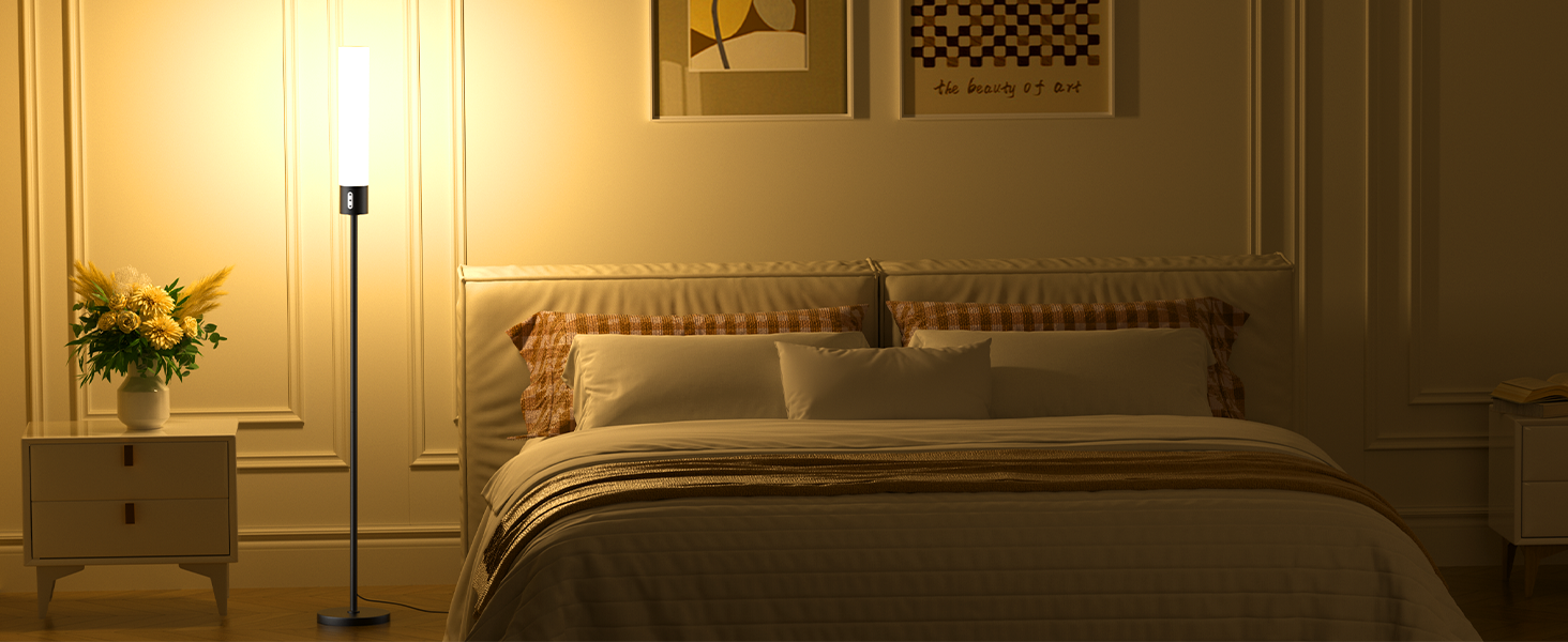 rgb lamp floor lamps standing lamp for bedroom living room reading modern office dimmable corner