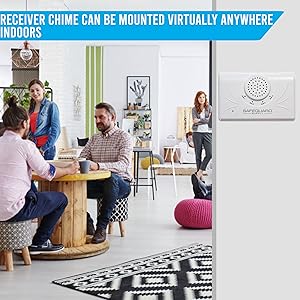 door chimes when door opens for business