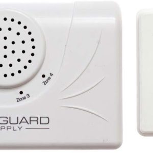 Safeguard Supply Wireless Doorbell, ERA-UTDCR Door Chime, Ideal Wireless Door Chime for Business & Home, Long Range Wireless Doorbell Goes Through Multiple Walls & Floors, Concrete, Metal & Brick