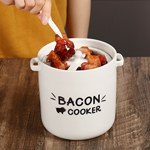 microwave bacon cooker