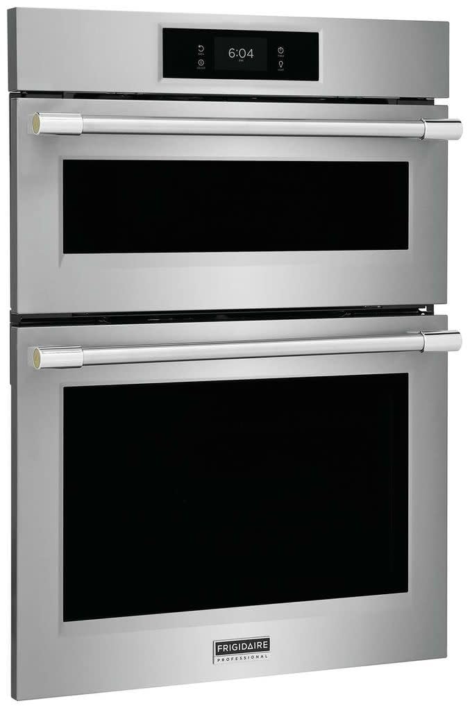 Professional 30 in. Electric Wall Oven and Microwave Combo in Stainless Steel with Total Convection and Air Fry - Image 9