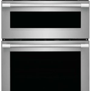 Professional 30 in. Electric Wall Oven and Microwave Combo in Stainless Steel with Total Convection and Air Fry