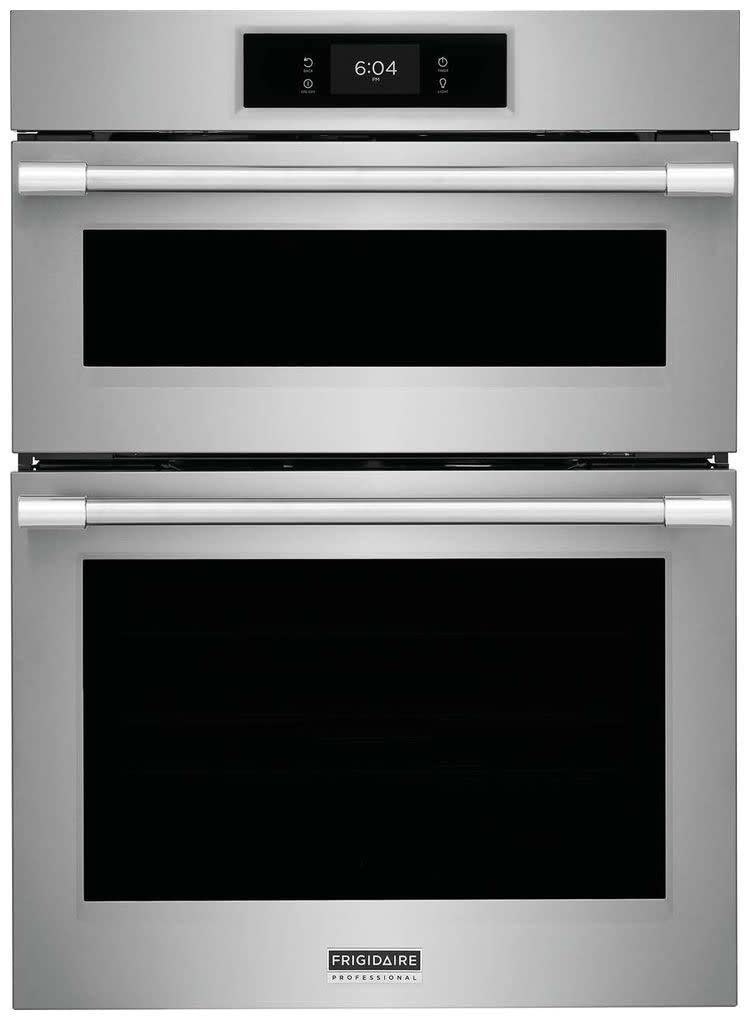 Professional 30 in. Electric Wall Oven and Microwave Combo in Stainless Steel with Total Convection and Air Fry