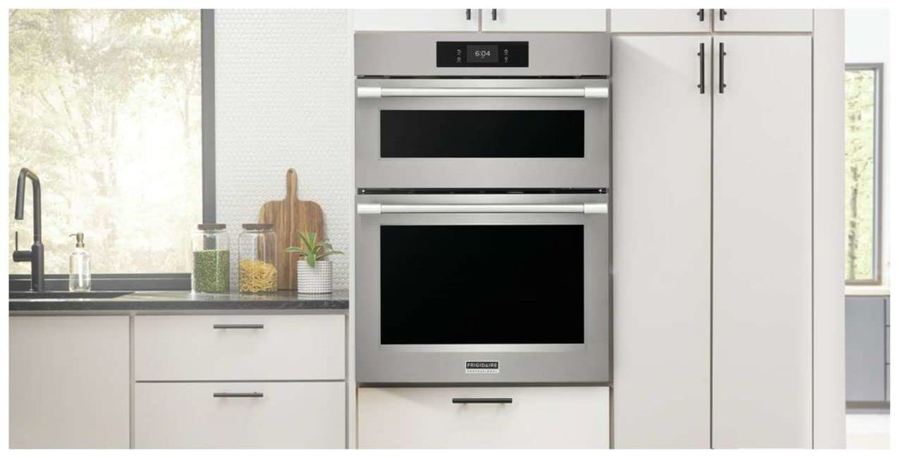 Professional 30 in. Electric Wall Oven and Microwave Combo in Stainless Steel with Total Convection and Air Fry - Image 7