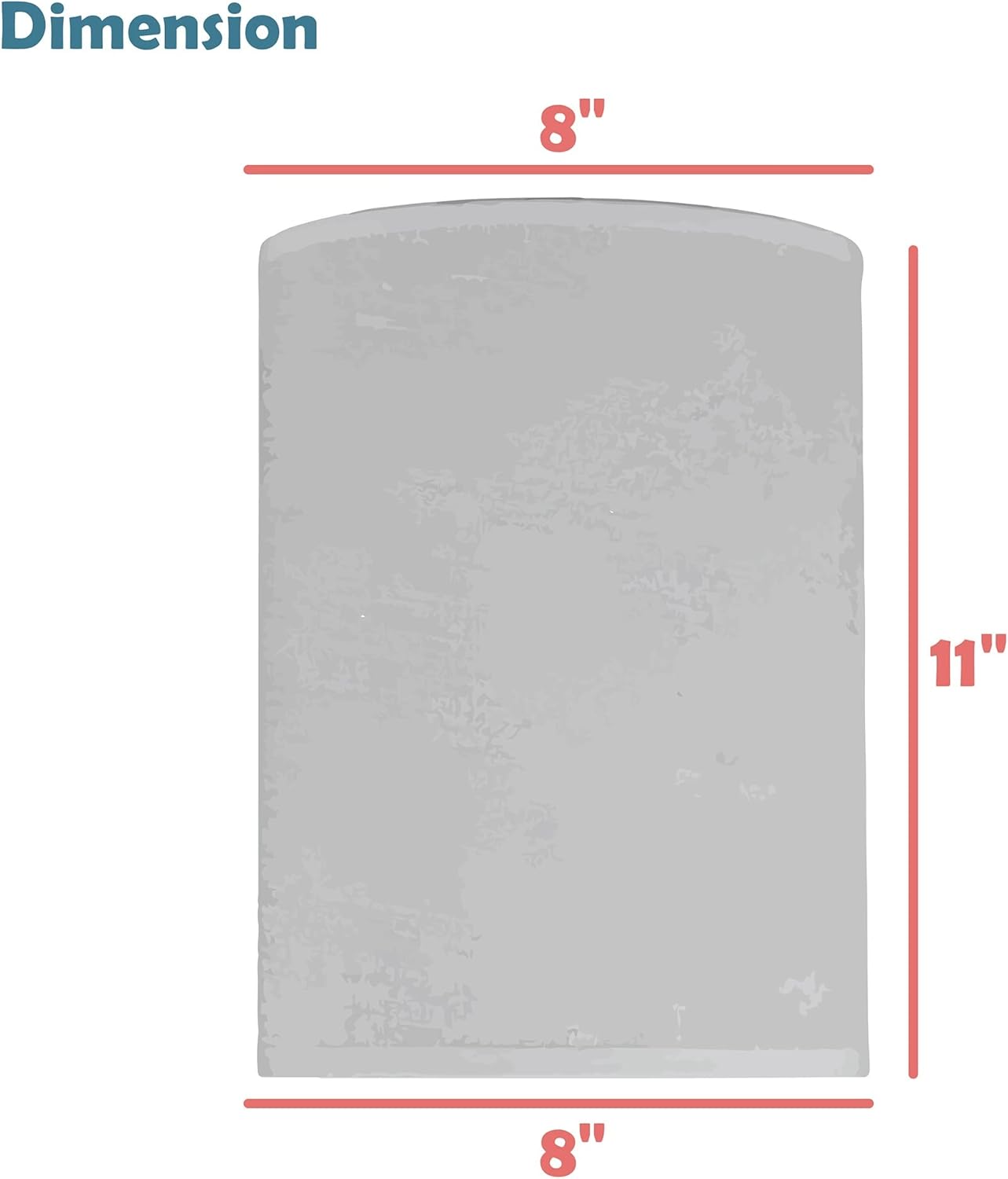 Aspen Creative 31010A Transitional Hardback Empire Shape Spider Construction Lamp Shade in Black, 8" wide (8" x 8" x 11") - Image 4