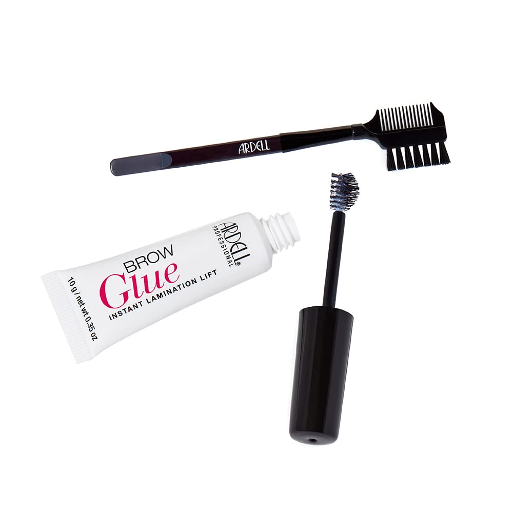 Ardell Brow Glue – Clear Eyebrow Gel for Instant Lamination Lift with Styling Brush, All day Extreme Hold Brow Gel for Fluffy Defined Brows, 0.35 oz - Image 6