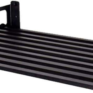 Microwave Oven Rack, 23.58"x15.52" Wall Shelf, Mounted Oven Bracket Holder, 80Ib Load Bearing, Household Commercial Microwave Rack for Dorm, Apartment, Kitchen, Bedroom, Black