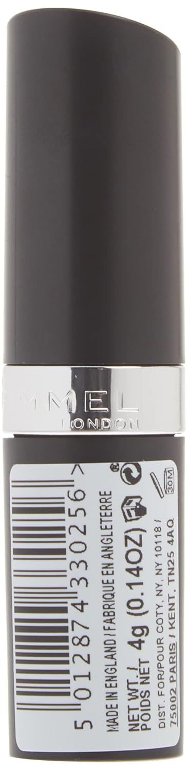 Rimmel Lasting Finish Lipstick - Up to 8 Hours of Intense Lip Color with Color Protect Technology and Exclusive Black Diamond Complex - 264 Coffee Shimmer, .14oz - Image 3