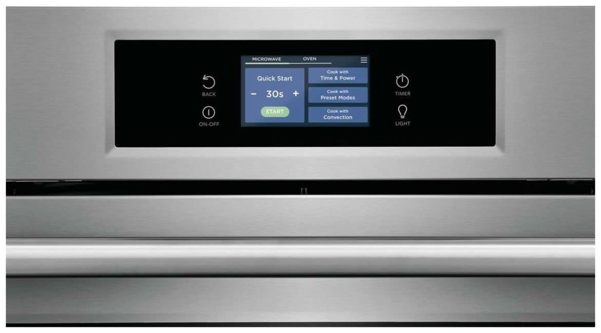 Professional 30 in. Electric Wall Oven and Microwave Combo in Stainless Steel with Total Convection and Air Fry - Image 8