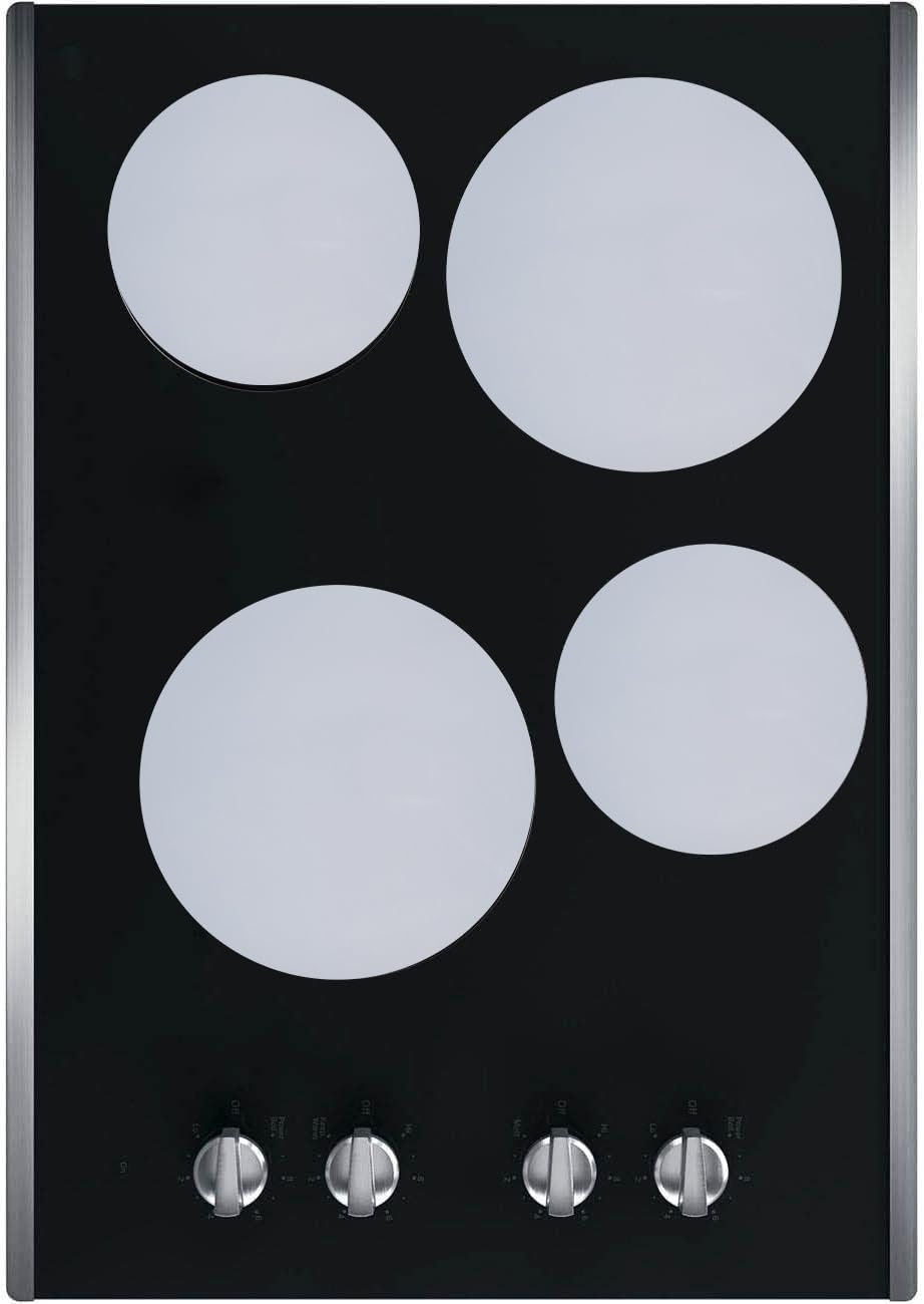 Burner Covers for Electric Stove (White, Round 8/10'') - Image 3