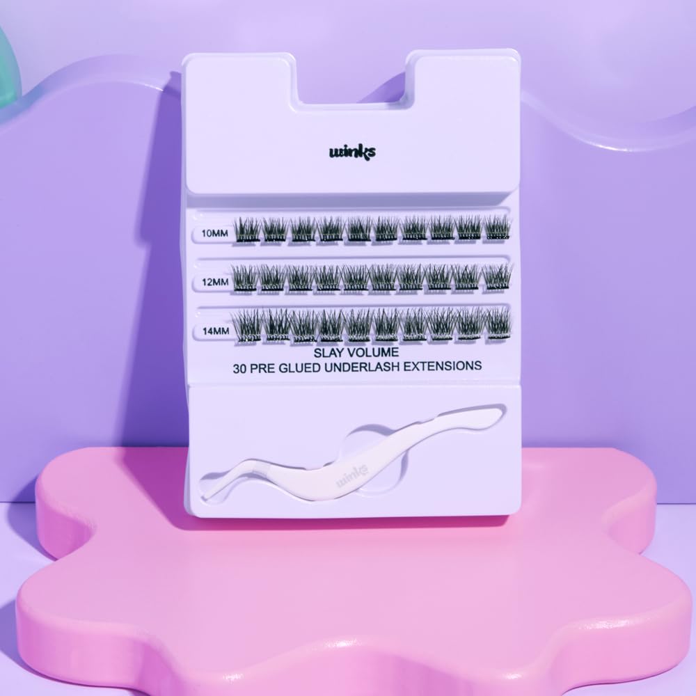 Ardell Winks Press On Eyelash Extensions, Volume - DIY Lash Clusters, 30 Individual Lashes, Natural Look Lashes with Applicator, 1 Pack - Image 4
