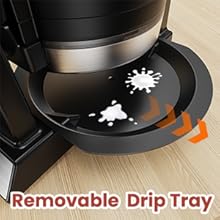 Cnydltt double Belgian waffle maker comes with a removable drip tray to keep the table clean