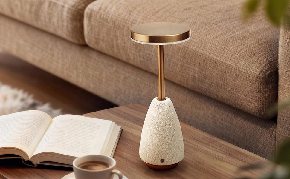 Ceramic Cordless Table Lamp