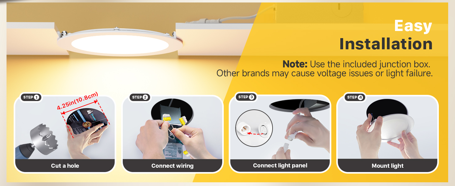 recessed lighting 4 inch