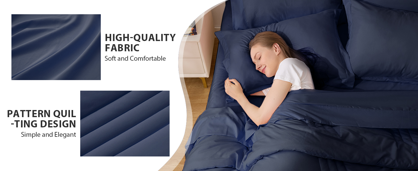 Bed in a Bag Queen Size 7 Pieces