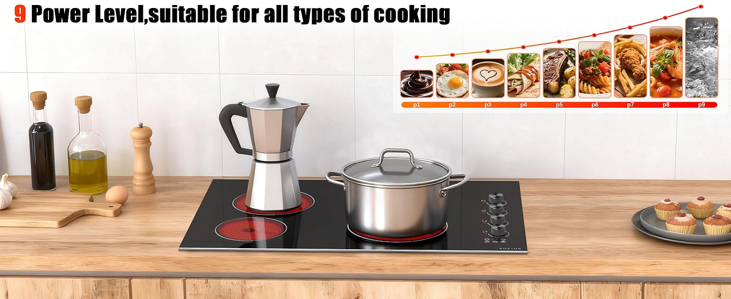 built in electric cooktop