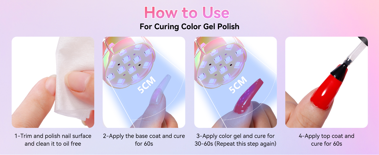 uv nail lamp uv light for gel nails nail lamp led lamp nail dryer 