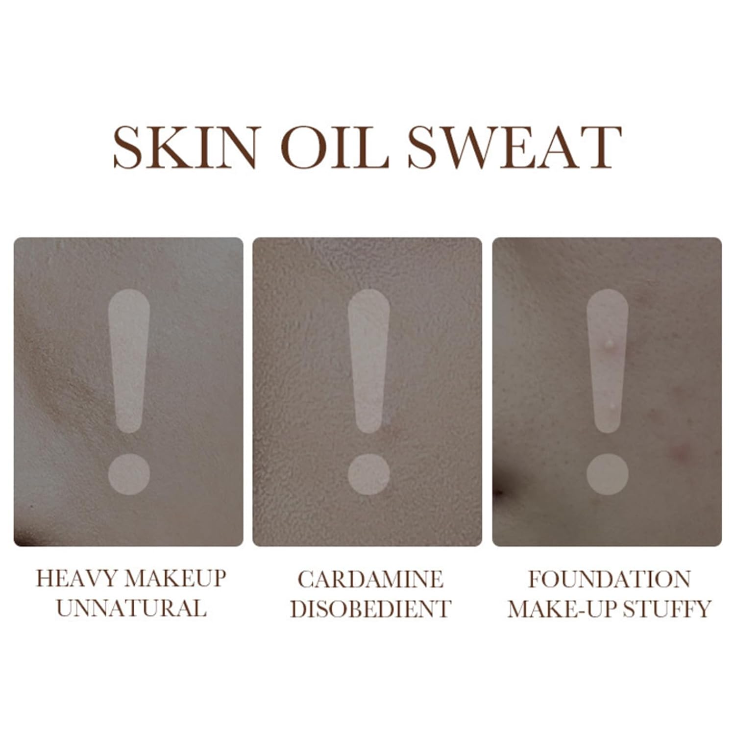 Foundation for Older Women | Ivory - for Fair Skin with Pink or Neutral Undertones | Mushroom Head Air Cushion CC Cream - BB Cream Foundation Makeup Moisturizing Concealer Long-Lasting Full Coverage - Image 8