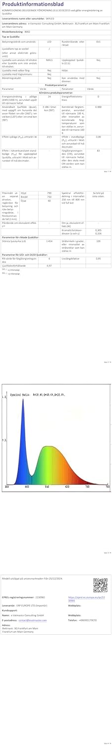 SKYLEO Led Desk Lamp for Home Office - 2400LM Ultra Bright Desk Light -Eye Caring Desk Lamp with Clamp - Adjustable Office Lamp with Remote Control- Easy Installation - 24W Black - Image 19