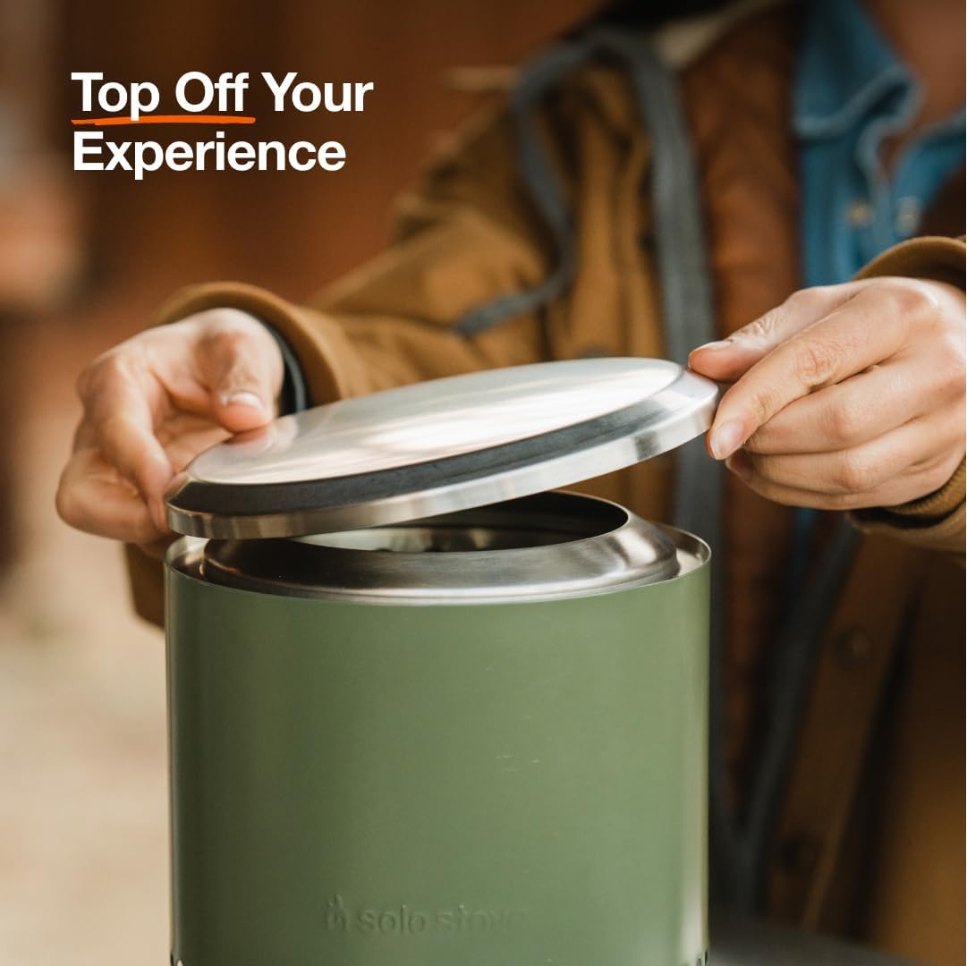 Solo Stove Mesa Accessory Pack | Incl. 4 Stainless Steel Mini Sticks + Stick Rests, Pellet Scoop, Mesa Lid, Carry Case, Accessories for Outdoor Fire Pit, 8.8 x 16 in, 2.5 lbs - Image 5