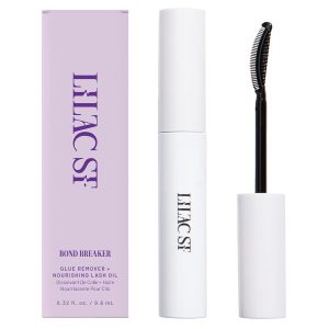 Lilac St. - Bond Breaker Lash Remover - Gentle Eyelash Glue Remover - Remove Lash Glue from Segments - Collagen Extract & Nourishing Oils - Waterproof - Cruelty Free, Vegan, Women Founded - 0.32 fl oz