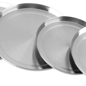 4Pcs Burner Covers, Stainless Steel Stove Top Covers, Adds Counter Space and Protects Electric Burners from Spills