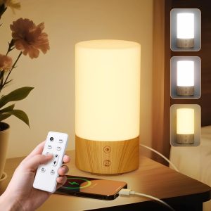 Light Therapy Lamp 10000 Lux Sun Lamp, UV-Free with 3 Color Temperatures, 4 Brightness & Timer, Remote Control, Sunlight for Home, Office, Shift Worker
