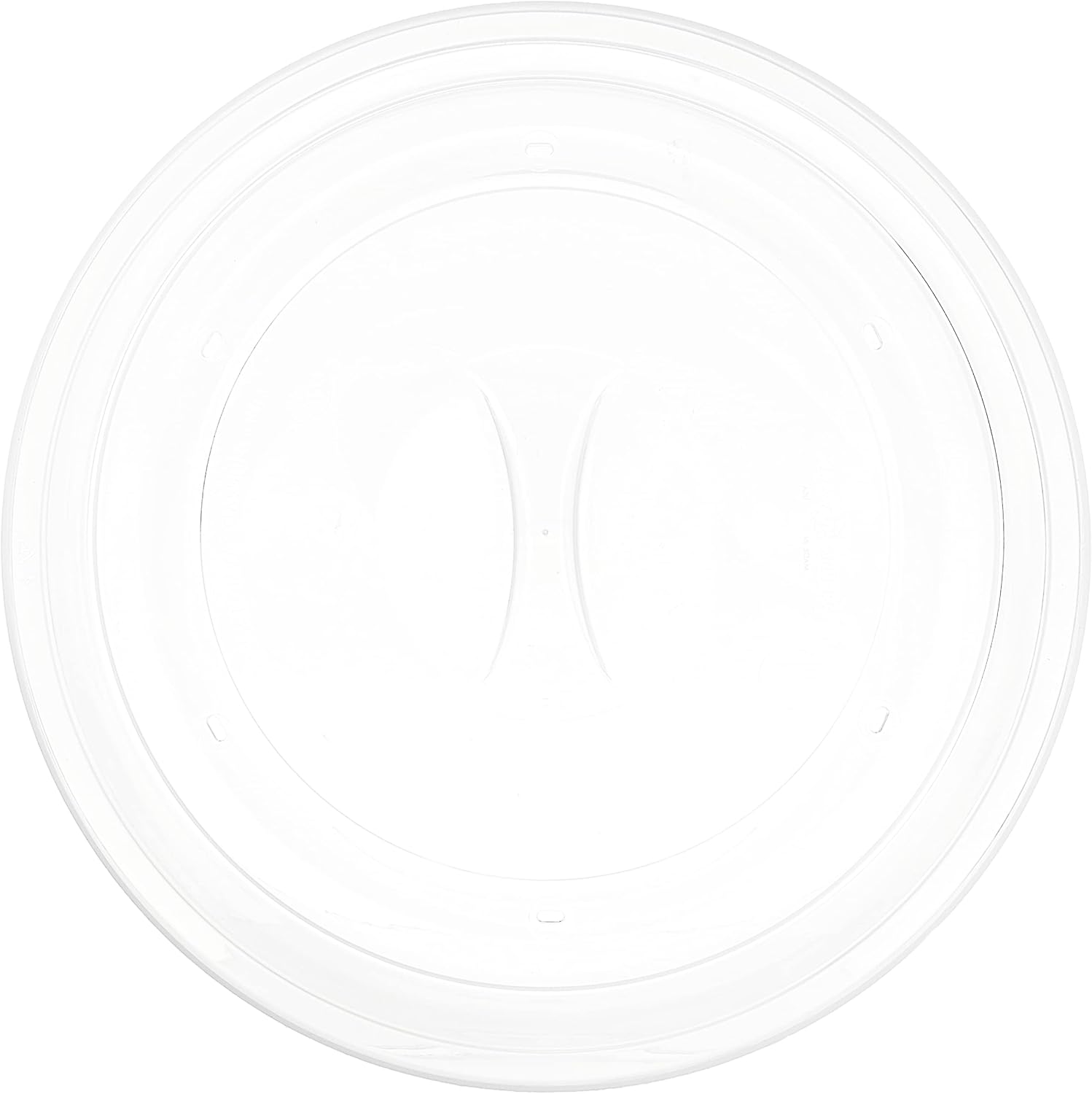 Nordic Ware BPA-free and Melamine Free Plastic Splatter Microwave Cover, 10-Inch (Set of 2), Clear - Image 4