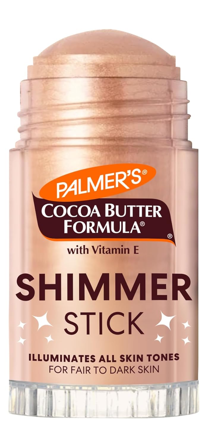 Palmer's Cocoa Butter Formula Body Shimmer Stick with Vitamin E, 1 Oz, Radiant Highlighter Makeup for Body Glow, Provides 48-Hour Moisture, All Skin Tones & Types, Dermatologist Approved - Image 11