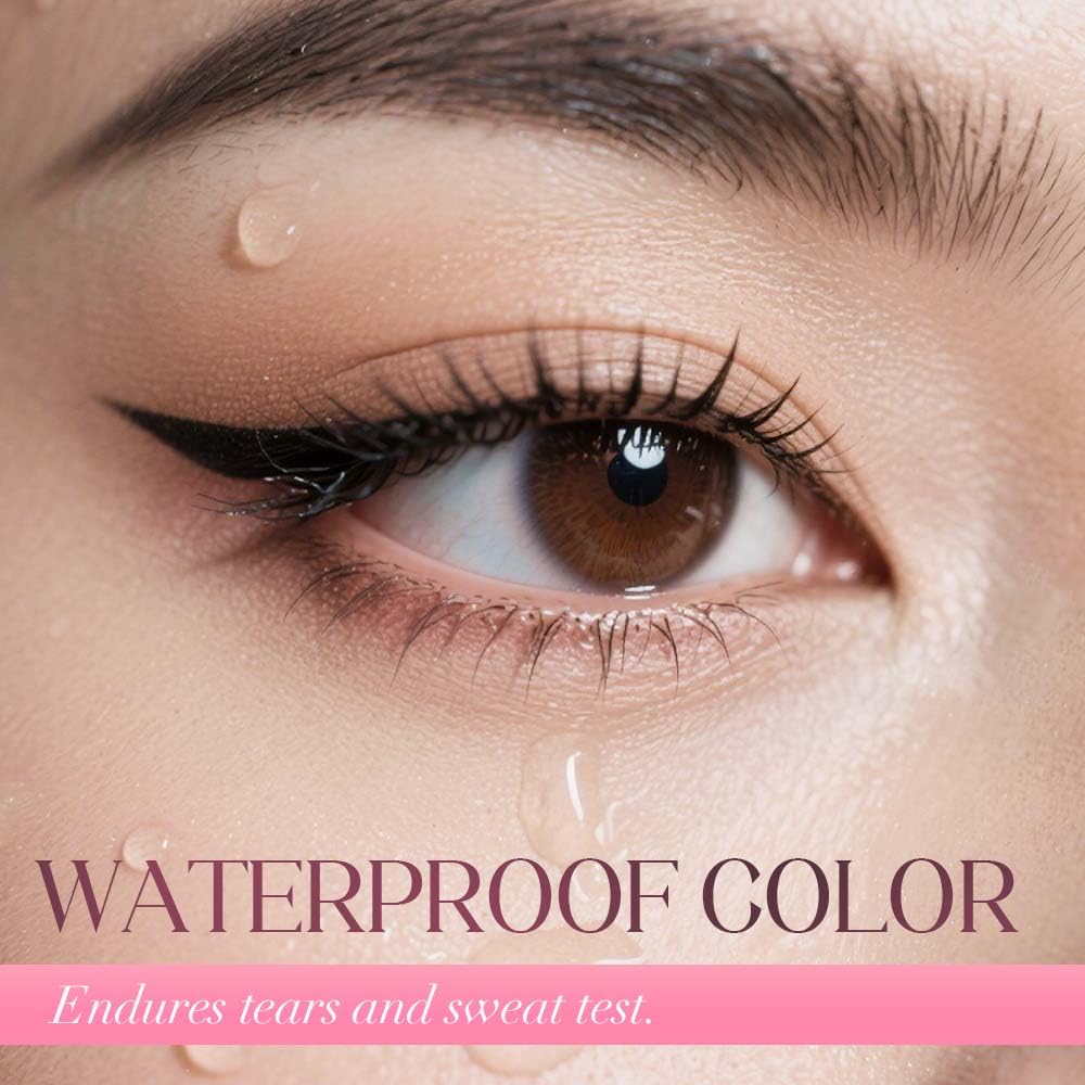 Rotating Eyeliner Stamp Pen, 2026 New Rotating Waterproof Winged Eyeliner Stamp Pen, Smudge Proof Eye Liner Tool (Black) - Image 8