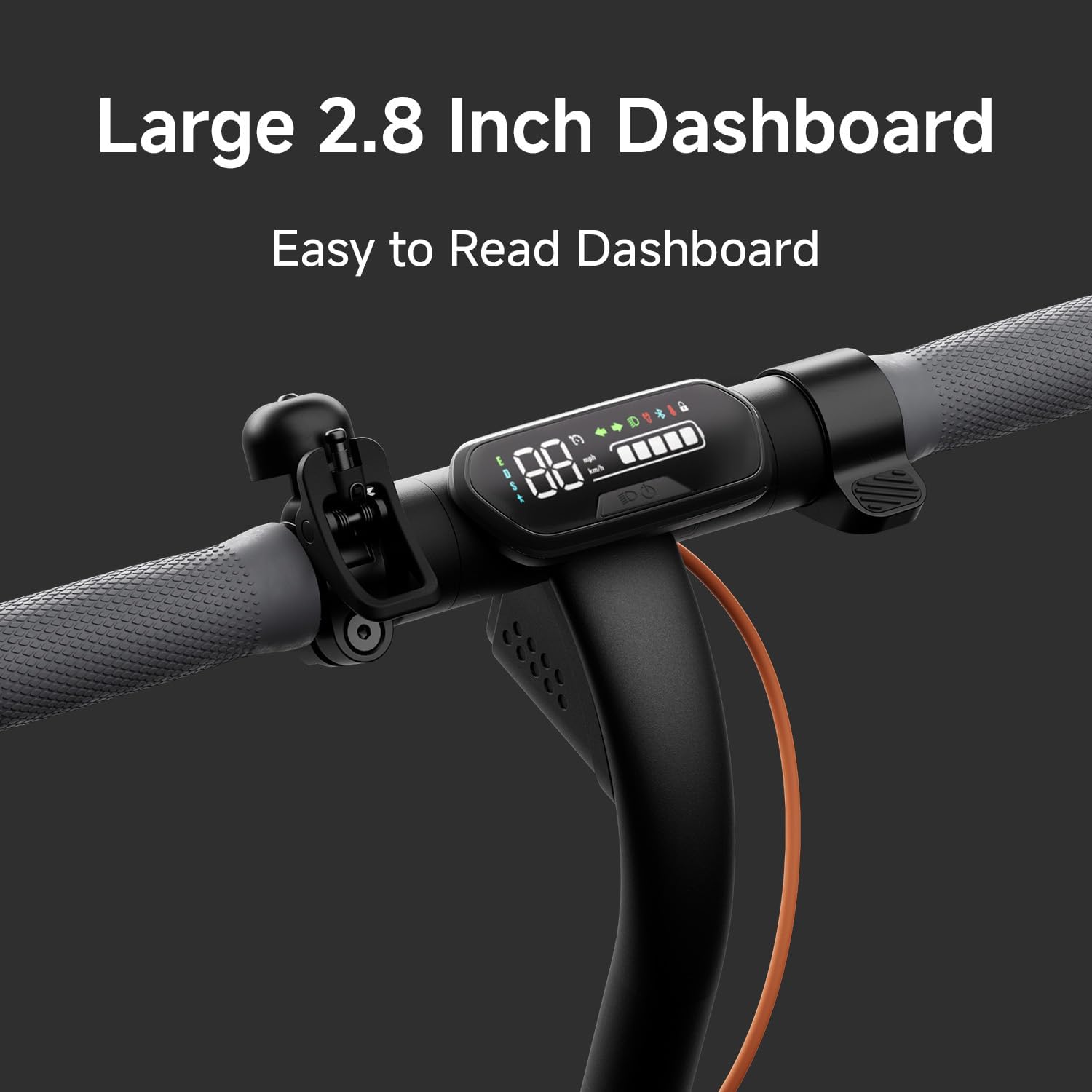 Segway Ninebot E2 Plus II/E2 Pro/E3 Pro Electric Scooter, 15.5–20 MPH, Long Range, Dual Elastomer Suspension (E3 Pro only), Foldable Adult Scooter, UL 2272 & 2271 Certified - Image 8