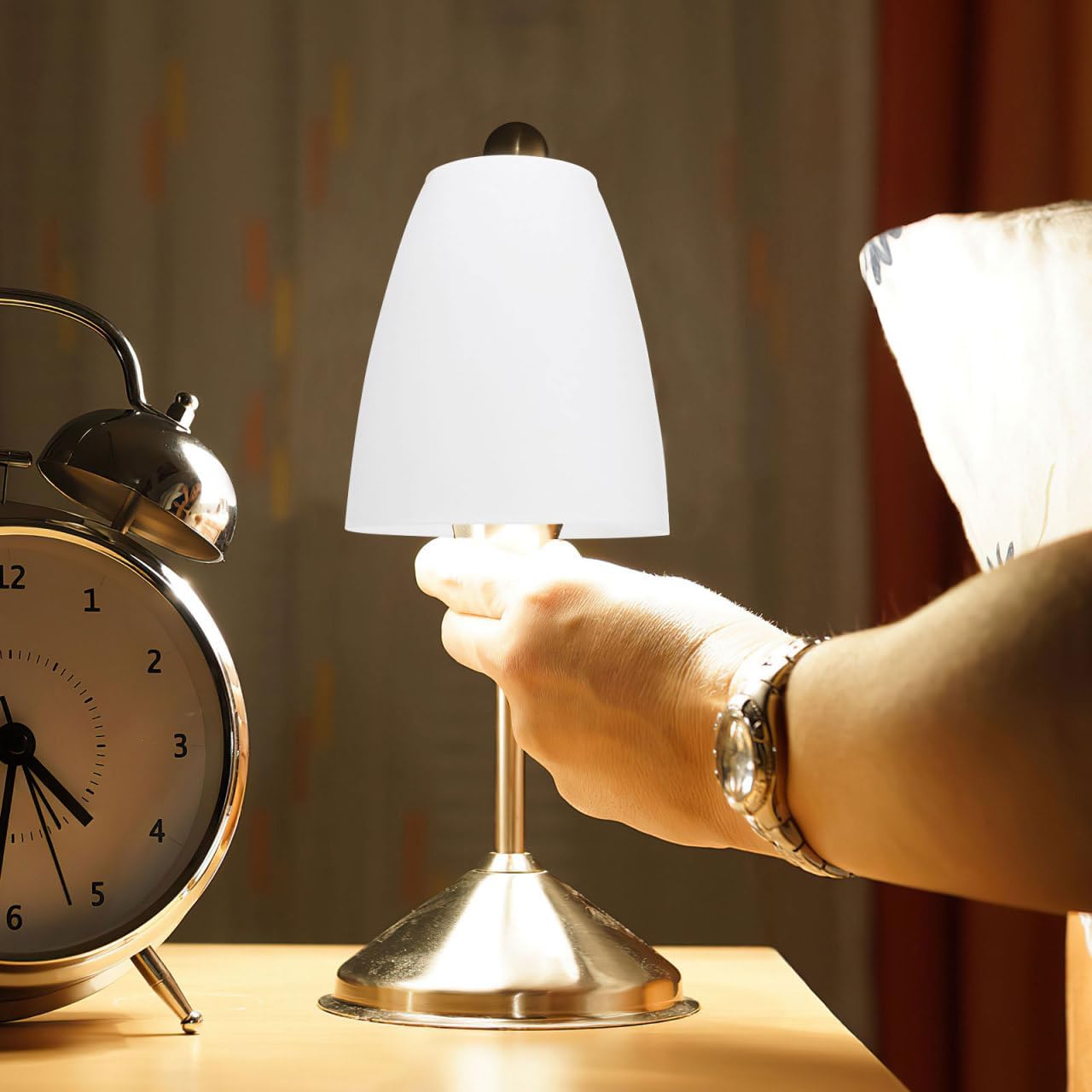 DOITOOL 2PCS Plastic Lamp Shade Replacement for Floor Lamp, Replacement White Lamp Shade Cover for Chandelier, Pendant Light, Wall Sconces Series (30mm Opening) - Image 2