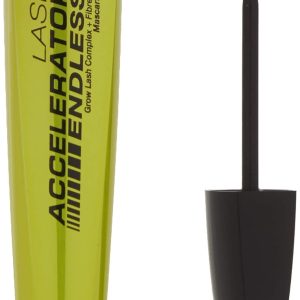Rimmel London Lash Accelerator Endless Volume Mascara, Micro-Fiber Formula, No Clumps, Grow-Lash Complex, 003, Extreme Black, 0.33 oz