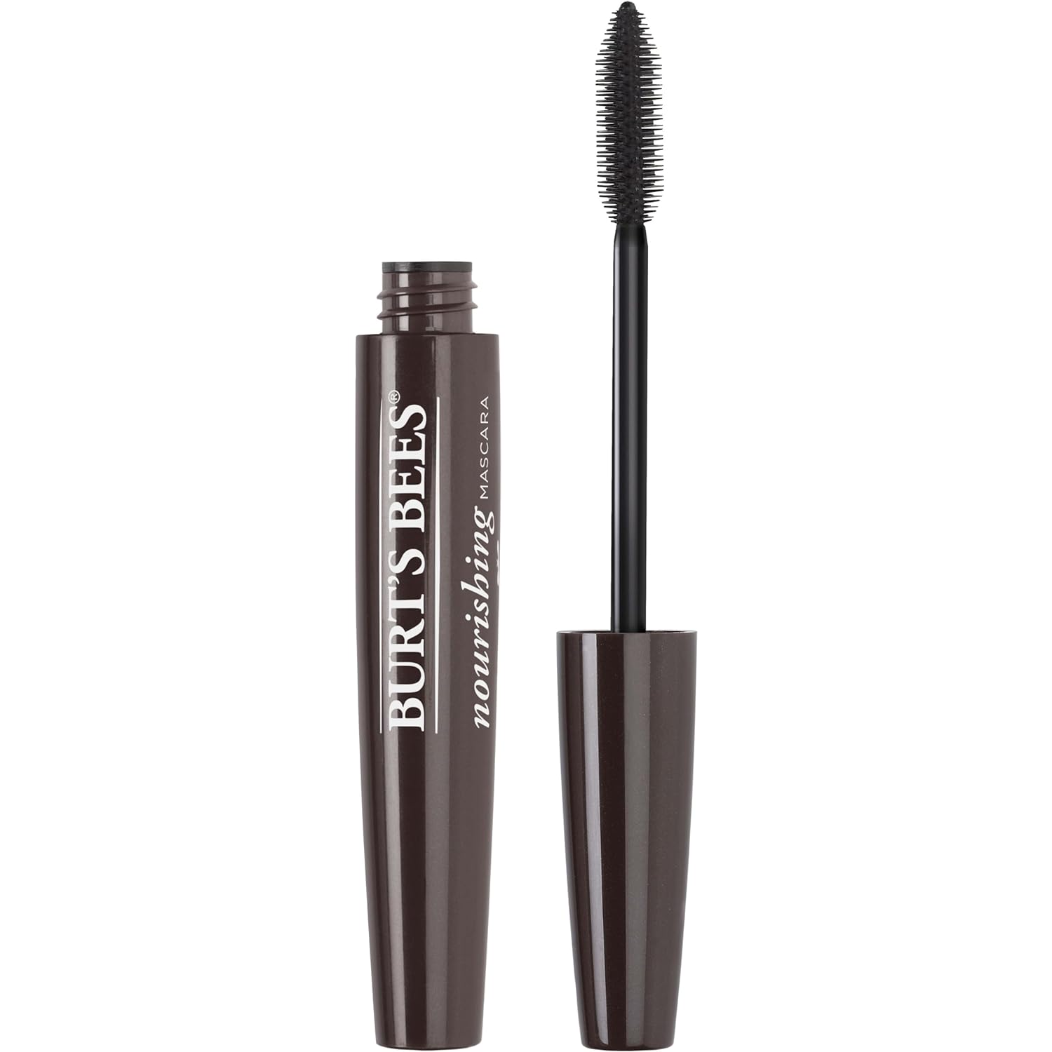 Burt's Bees 100% Natural Nourishing Mascara, Black Brown - 0.4 Ounce