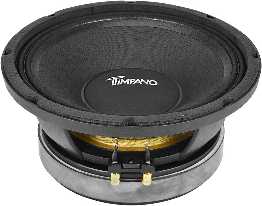 Timpano TPT-MD10 PRO 10" Midrange Speaker, 1000 Watts, 8 Ohm Loudspeaker 10 Inch Mid Range for Pro Car Audio (Single) - Image 5