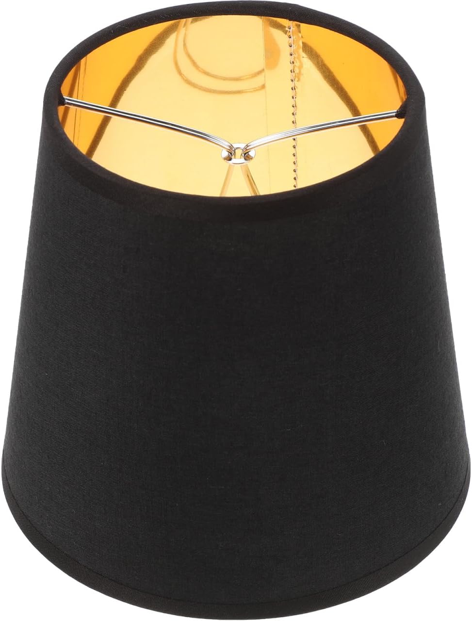 BESPORTBLE Black Fabric Lamp Shade for Desk, Floor, Wall Lamps, and Pendant Lights – 5.90 X 4.33 X 5.51 Inch Decorative Light Cover with Clip-on Design for Home Use