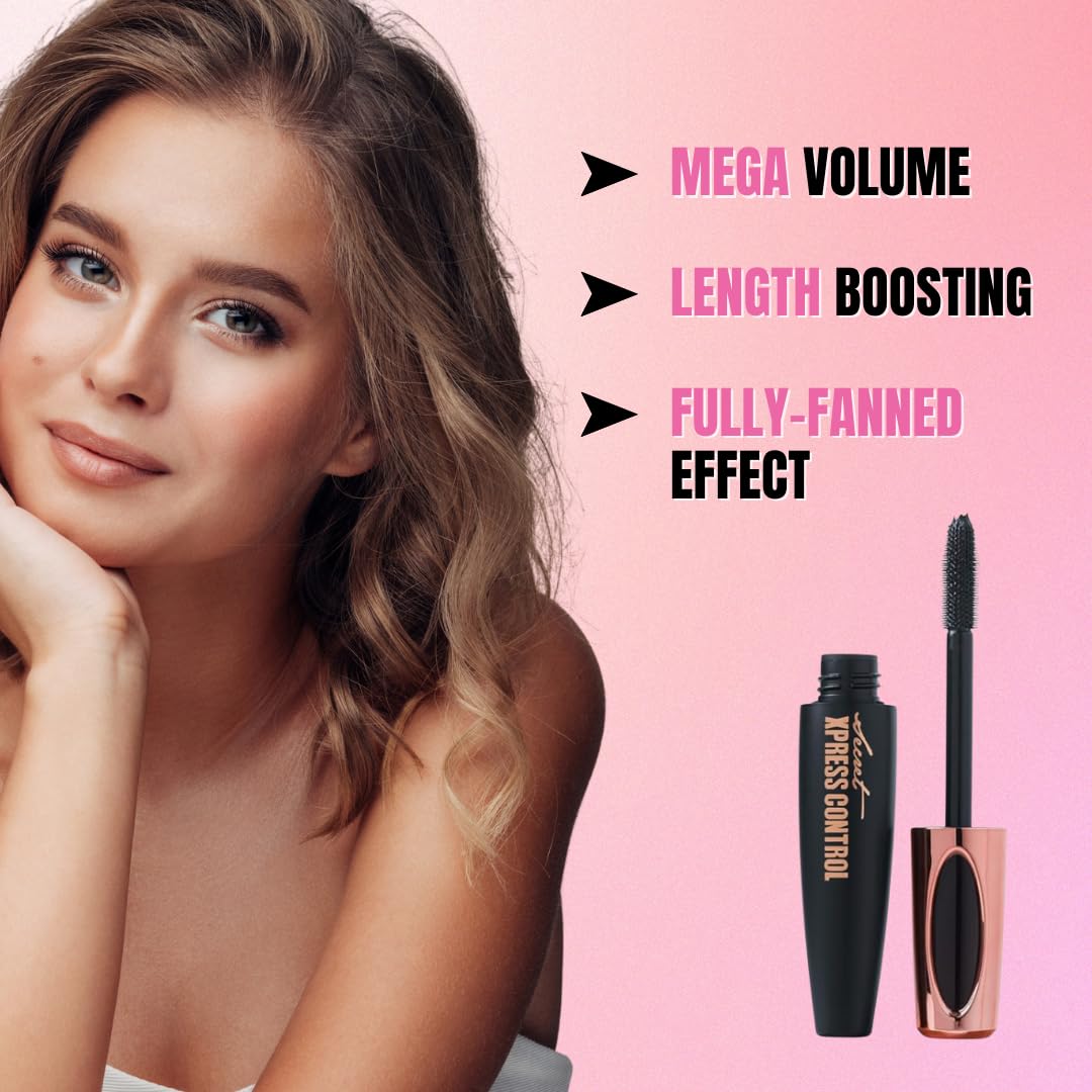 Silk Fiber Mascara 4D, Lengthening and Thickening, Volumizing, Long Lasting, Smudge-Proof, All Day Full, Long, Thick, Smudge-Proof Eyelashes - Image 5