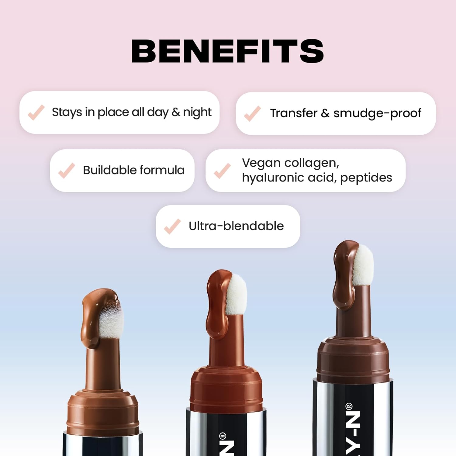 Sacheu Liquid Contour STAY-N Long Wear Cream Contour Makeup — Long Lasting, Blendable, & Lightweight Formula — Vegan & Cruelty-free, Giving Iconic - Image 3