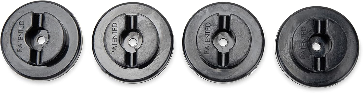 Camco Silent Top RV Stovetop Cover - Features Natural Bamboo Design w/Non-Toxic Protective Finish & 4 Non-Slip Rubber Feet - Fits Most 3 or 4 Burner RV Stoves - Measures 19.5” x 17” x .75” (43571) - Image 4