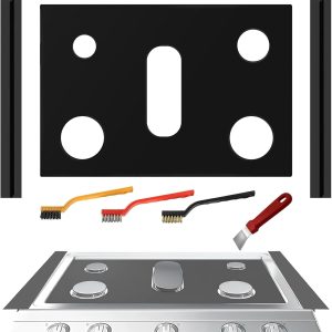 Stove Cover Gas Stove Top Burner Covers Protectors for Samsung Gas Range, Reusable Stove Mat Protector & Burner Liners, Non-Stick Washable Stove Guard to Keep Clean