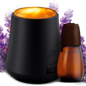 Air Wick Essential Mist Starter Kit, Diffuser + 1 Refill, Lavender and Almond Blossom, Air Freshener, Essential Oils