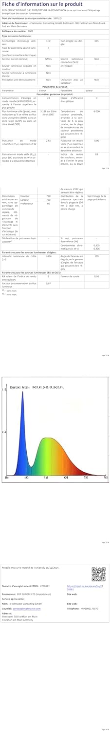 SKYLEO Led Desk Lamp for Home Office - 2400LM Ultra Bright Desk Light -Eye Caring Desk Lamp with Clamp - Adjustable Office Lamp with Remote Control- Easy Installation - 24W Black - Image 9