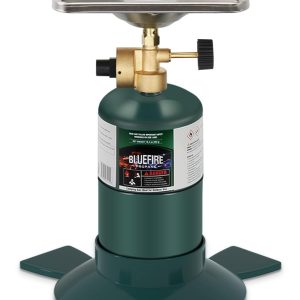 KOMAN Camping Propane Stove,Portable Camping Stove, Backpacking Stove Propane Camping Stove,10000BTU Single Burner Propane Stove for Outdoor Cooking,Fuel by 16 Oz Propane Cylinder (Fuel not Included)