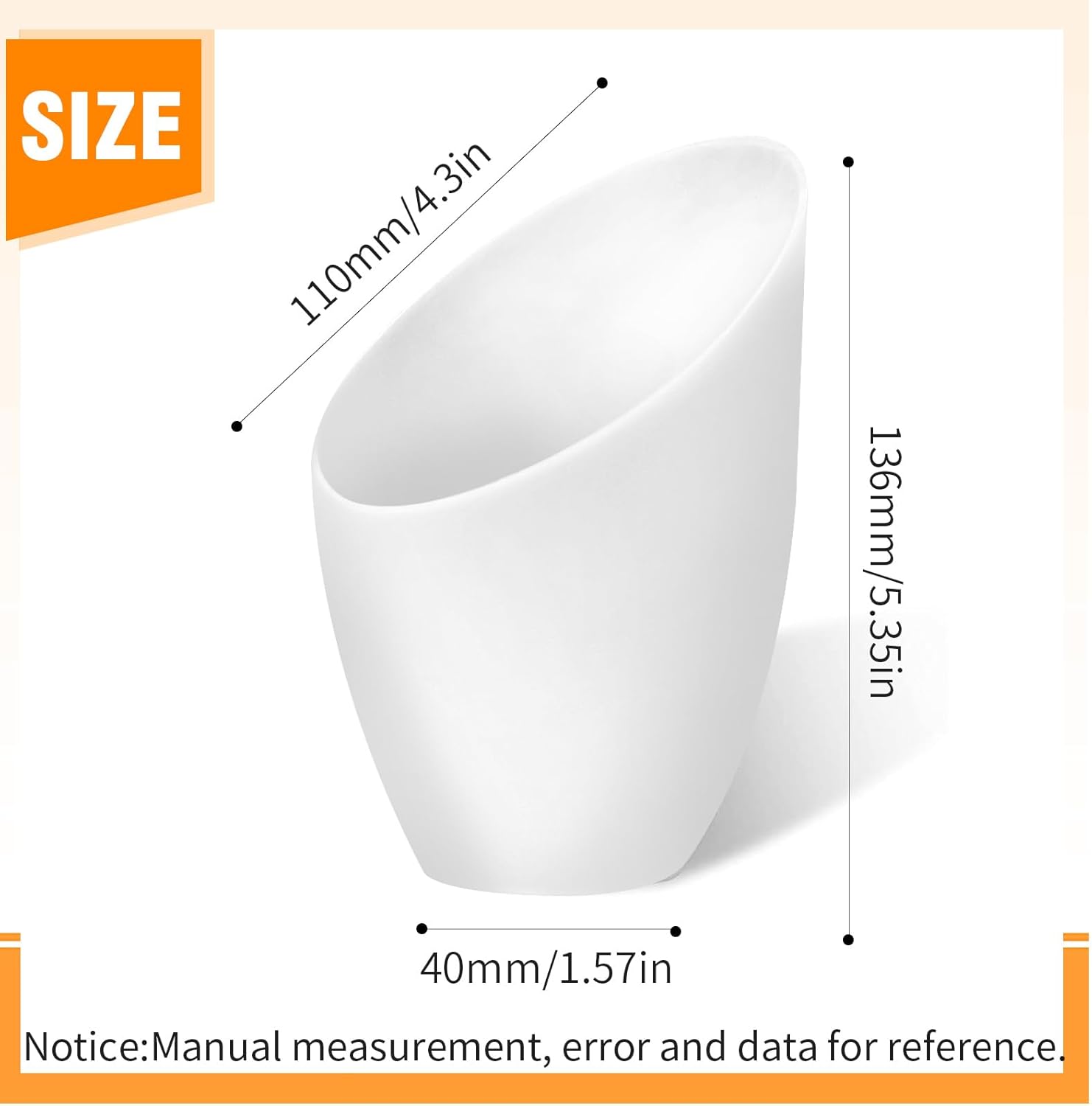 6 Pcs White Horseshoe Lamp Shades (U-Shade) with 1.57" Hole, PE Plastic Shade for Table Lamp & Pendant Light, Tool-Free Installation - Image 2